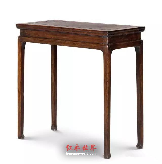 红木家具小知识｜桌案类家具的主要形制和区别-4