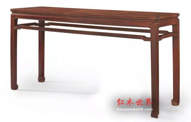 红木家具小知识｜桌案类家具的主要形制和区别-6