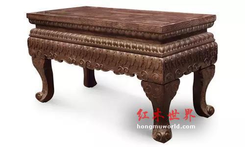 红木家具小知识｜桌案类家具的主要形制和区别-7