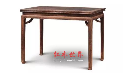 红木家具小知识｜桌案类家具的主要形制和区别-8