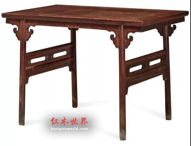 红木家具小知识｜桌案类家具的主要形制和区别-12