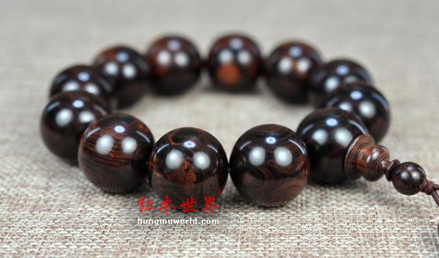 老玩家怎么盘玩黄花梨手串？-2
