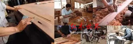 不看你永远也不知道红木的打磨工艺-3