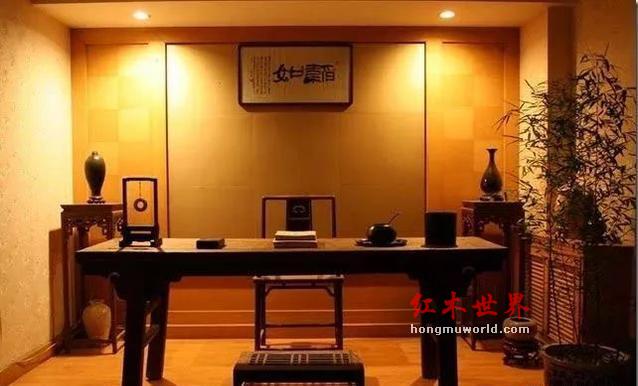 给红木家具爱好者的忠告：从书房开始置办红木家具-1