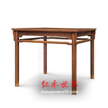 红木知识：方桌中的“一腿三牙”-7