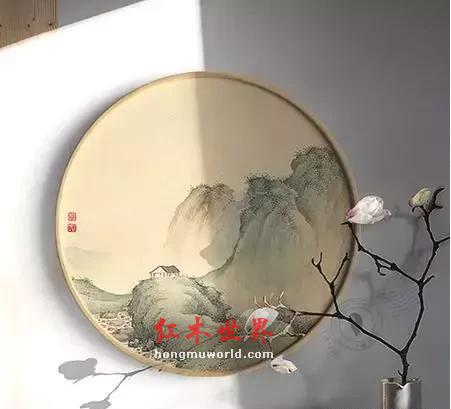 新中式挂画：越中式，越有韵味-1