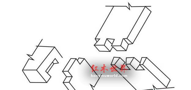 榫卯结构之燕尾榫-1