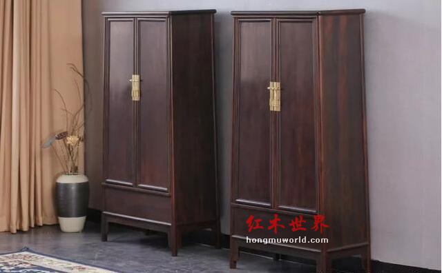 简约而不简单的典型明式家具圆角柜-6
