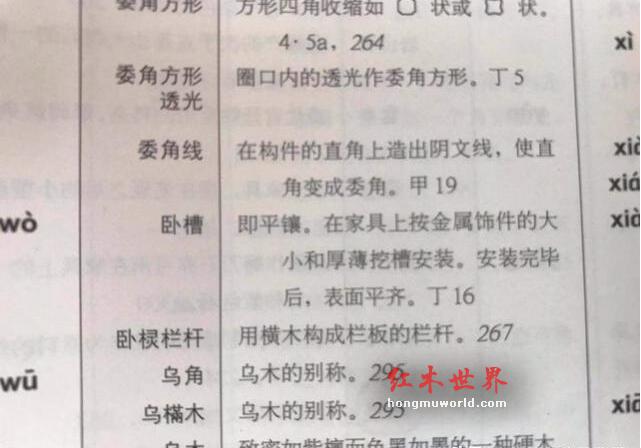 “卧槽”竟然是红木家具的名词术语之一-1