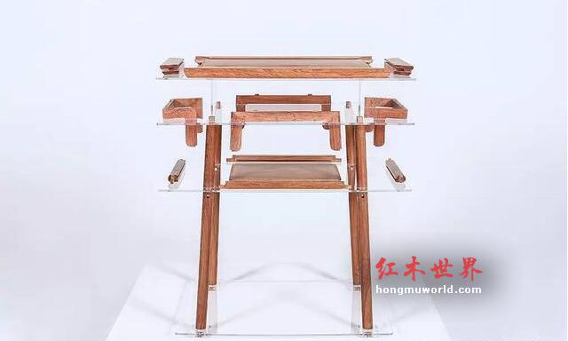 红木家具不是积木，看了拆卸图就懂了-12
