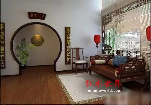 有红木家具小伙伴们的注意了，红木家具摆放与风水学的关系-2