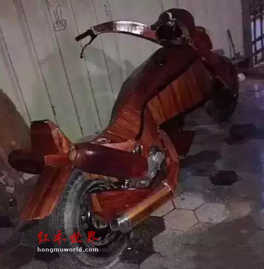 红木造跑车，黄花梨当凉席……太奢侈了！-7