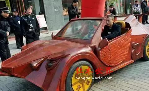 红木造跑车，黄花梨当凉席……太奢侈了！-5