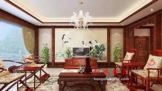 应有尽有，红木家具摆放的风水学问，强烈建议收藏！-3