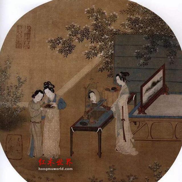 红木家具中的镜台与梳妆台的区别-2