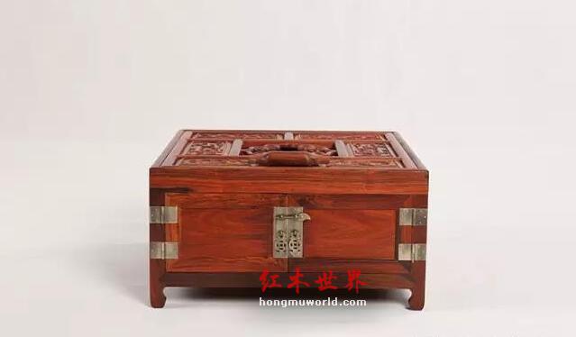 红木家具中的镜台与梳妆台的区别-4