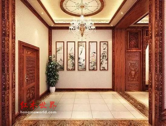 原来红木家具与字画的搭配如此大有讲究！-3