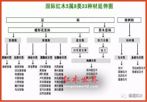 红木知识大全：史上最全的红木等级分类-1